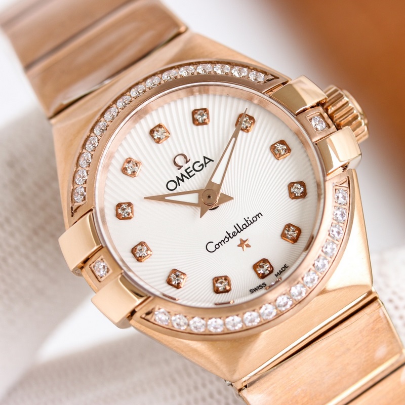 Omega Constellation Luxury Women's Replica Watch Radiant Star Symbol-2