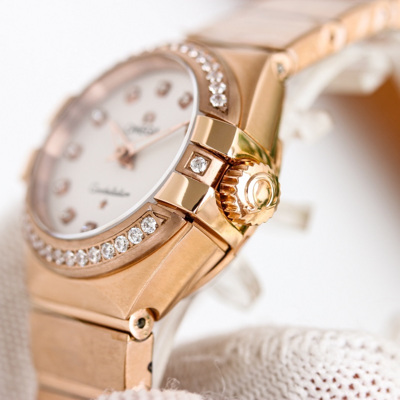Omega Constellation Luxury Women's Replica Watch Radiant Star Symbol-3