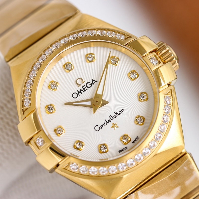 Omega Constellation Luxury Women's Replica Watch Radiant Star Symbol-8