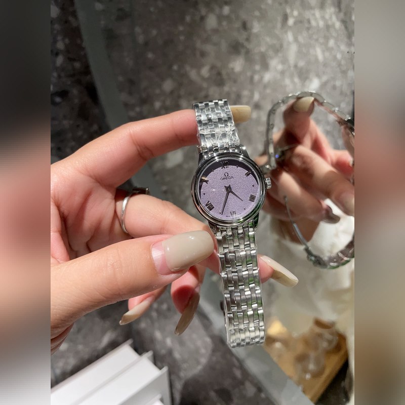 Omega Constellation Quartz Women's Replica Watch Swiss Made Precision 316L Stainless Steel-2