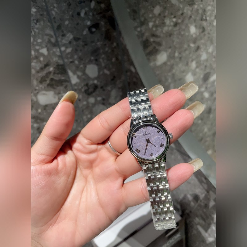 Omega Constellation Quartz Women's Replica Watch Swiss Made Precision 316L Stainless Steel-3