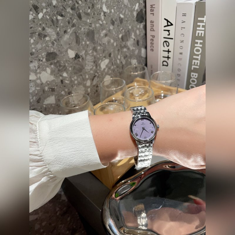 Omega Constellation Quartz Women's Replica Watch Swiss Made Precision 316L Stainless Steel-5