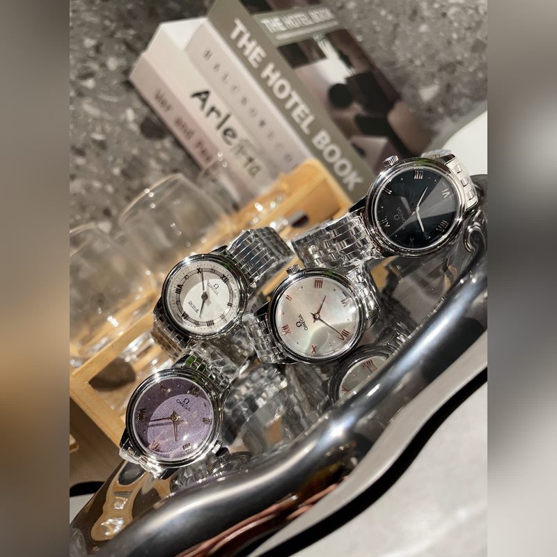 Omega Constellation Quartz Women's Replica Watch Swiss Made Precision 316L Stainless Steel-7