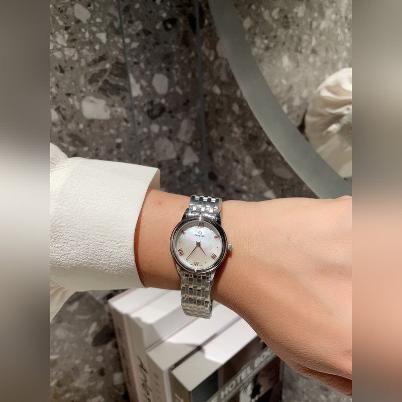 Omega Constellation Quartz 316L Women's Replica Watch Precision Swiss Timepiece-5