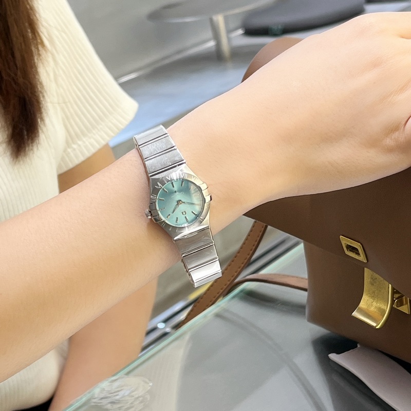 Omega Constellation Star Series Tiffany Blue Replica Watch Latest Model Stunning Design-5