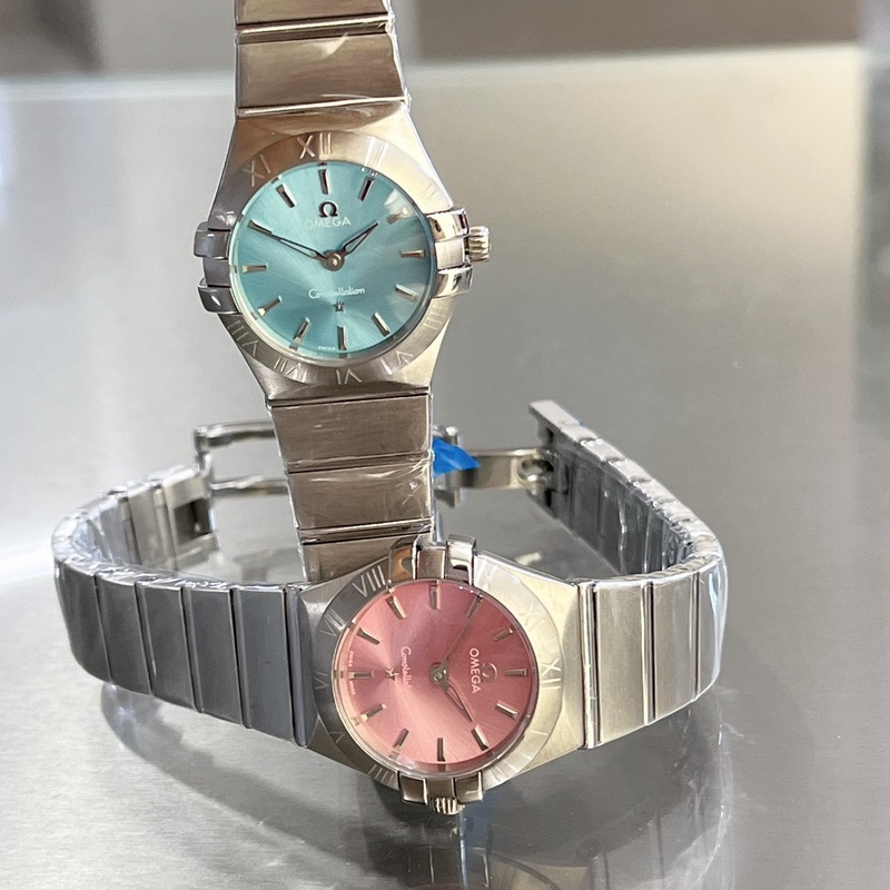 Omega Constellation Star Series Tiffany Blue Replica Watch Latest Model Stunning Design-7