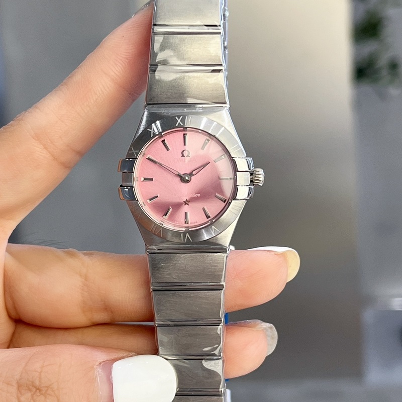 Omega Constellation Tiffany Blue Love Edition Replica Watch Latest Starry Series Radiant Quality-4