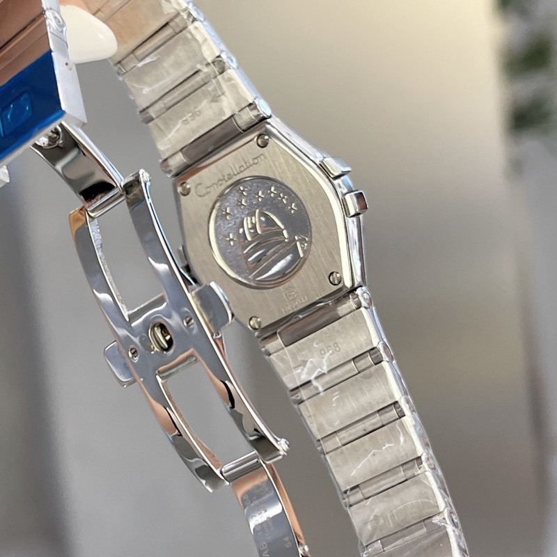 Omega Constellation Tiffany Blue Love Edition Replica Watch Latest Starry Series Radiant Quality-6