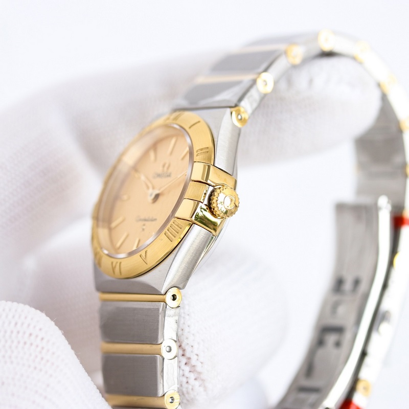 Omega Constellation 28mm Swiss Quartz Genuine Craftsmanship and Classic Elegance-5