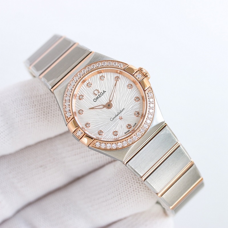 Omega Constellation 28mm Swiss Quartz Outstanding Craftsmanship-4