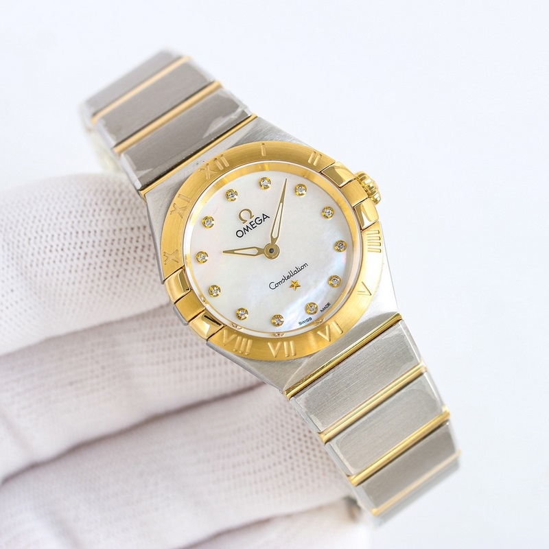 Omega Constellation 28mm Swiss Quartz Exquisite Elegance-4