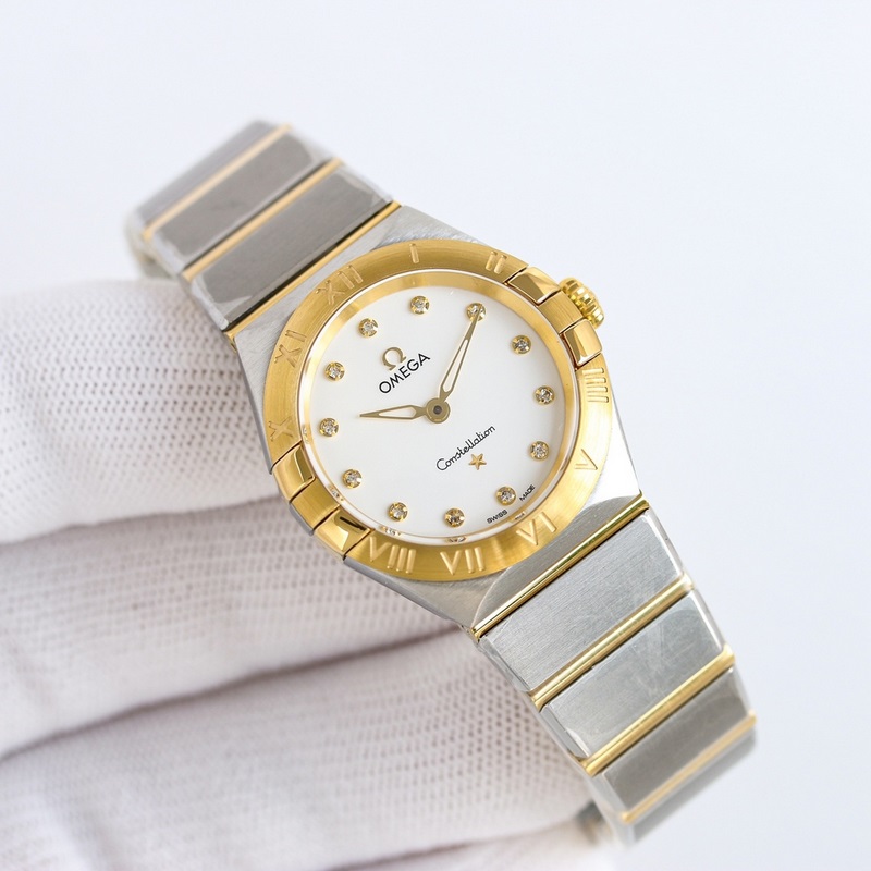 Omega Constellation 28mm Swiss Quartz Exquisite Elegance-5