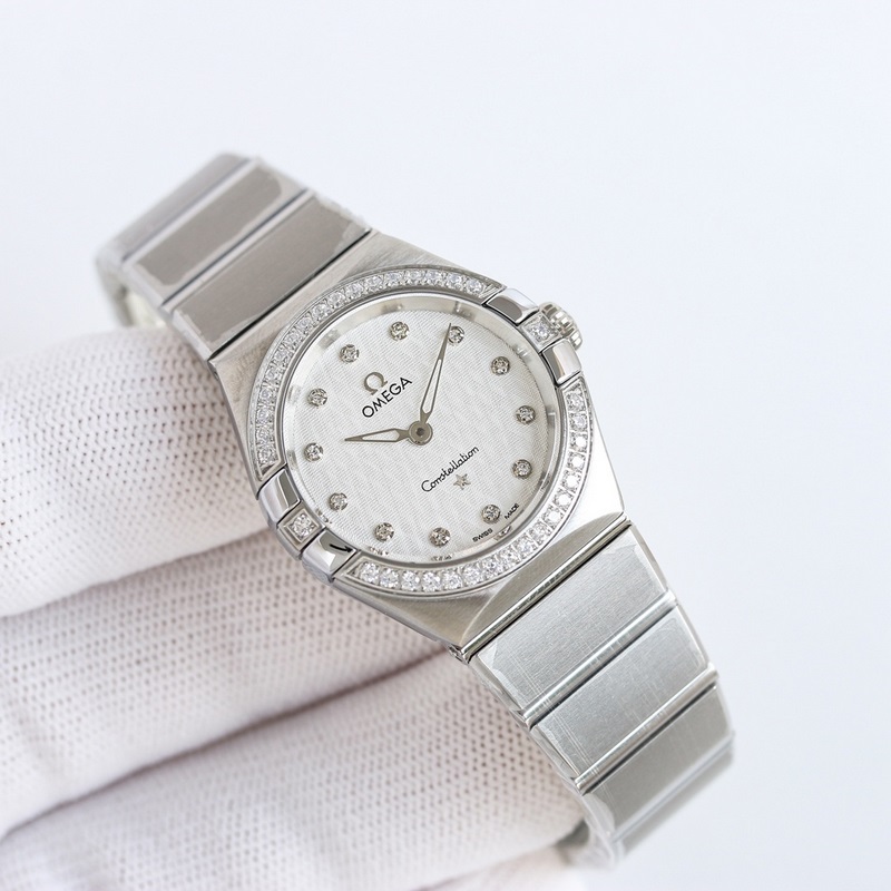 Omega Constellation 28mm Swiss Quartz Replica Watch A Premium Classic-1