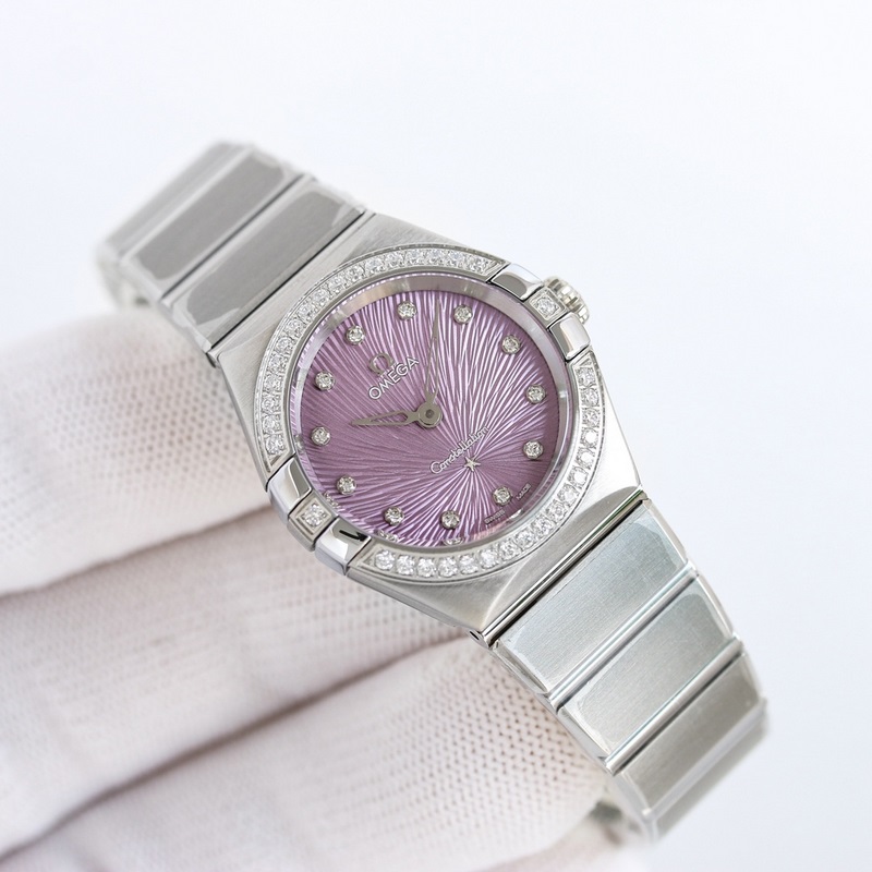 Omega Constellation 28mm Swiss Quartz Replica Watch A Premium Classic-4