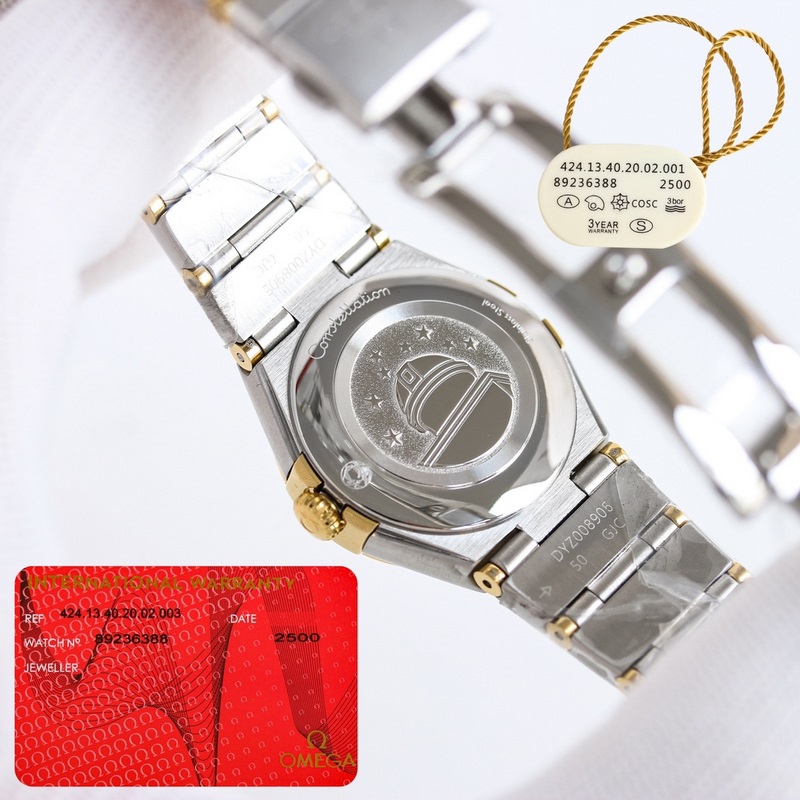 Omega Constellation 28mm Swiss Quartz Replica Watch A Premium Classic-8