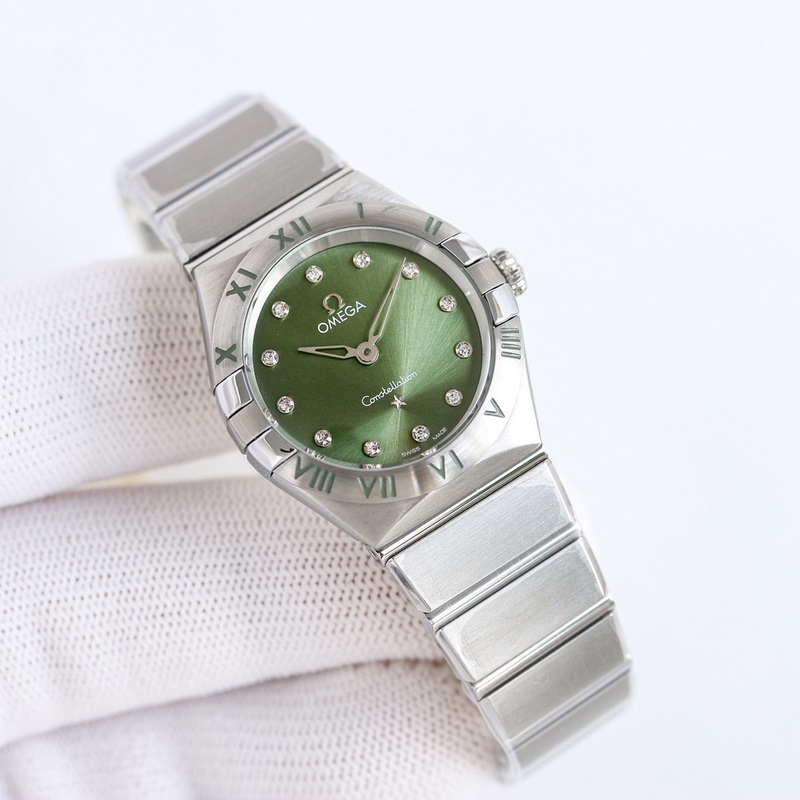Omega Constellation 28mm Swiss Quartz Exquisite Classic Timepiece-4