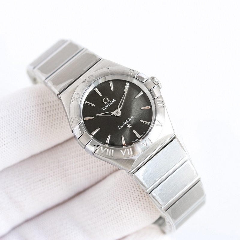 Omega Constellation 28mm Swiss Quartz Exquisite Classic Timepiece-5