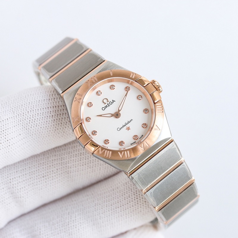 Omega Constellation 28mm Swiss Quartz Exquisite Classic Timepiece-3