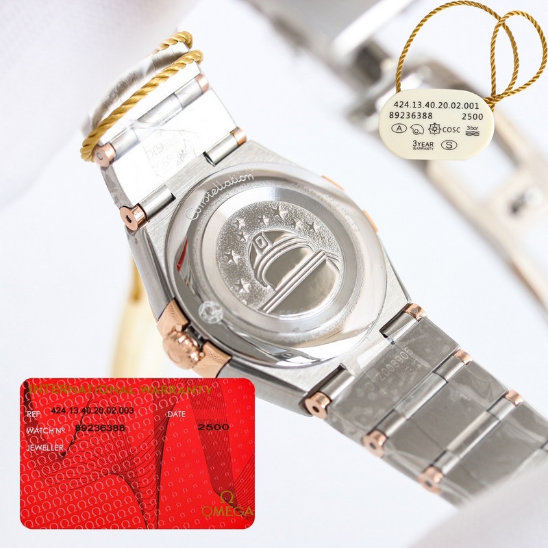 Omega Constellation 28mm Swiss Quartz Exquisite Classic Timepiece-7