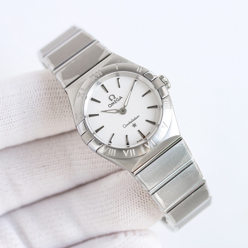 Omega Constellation 28mm Swiss Quartz Replica Watch A Masterpiece of Quality-3