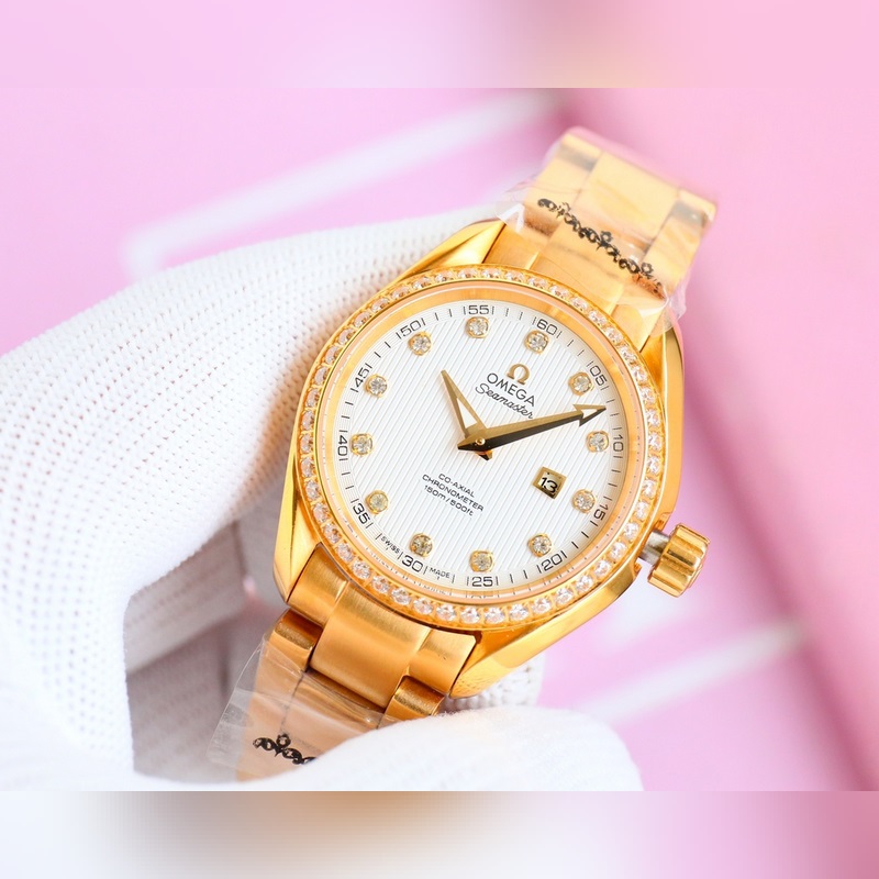 2025 Omega Seamaster Women's 1:1 Replica 8520 Co-Axial Movement Quality-3