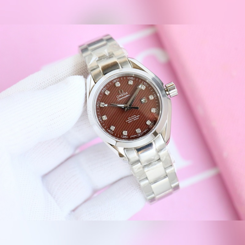 2025 Omega Seamaster Women's 1:1 Co-Axial 8520 Movement Quality-2