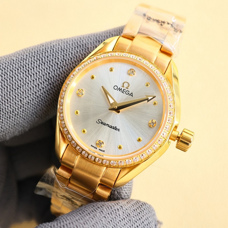 2025 Omega Seamaster Aqua Terra Women's 8520 Co-Axial Quality Timepiece-5