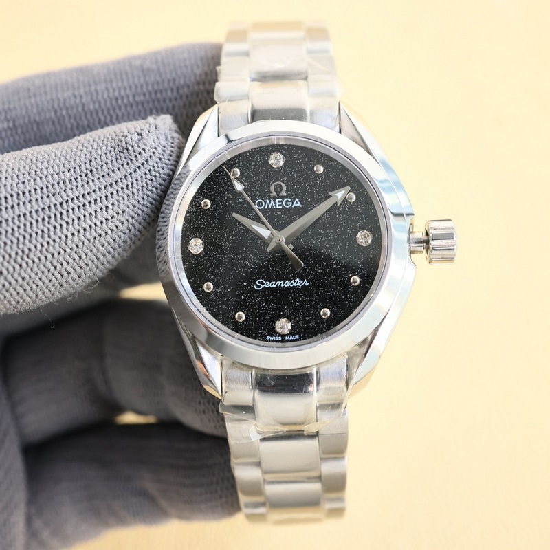 2025 Omega Seamaster Women's 1:1 Replica with 8520 Co-Axial Movement Quality-2