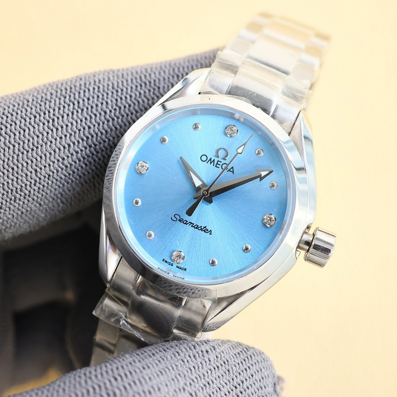 2025 Omega Seamaster Women's 1:1 Replica with 8520 Co-Axial Movement Quality-4