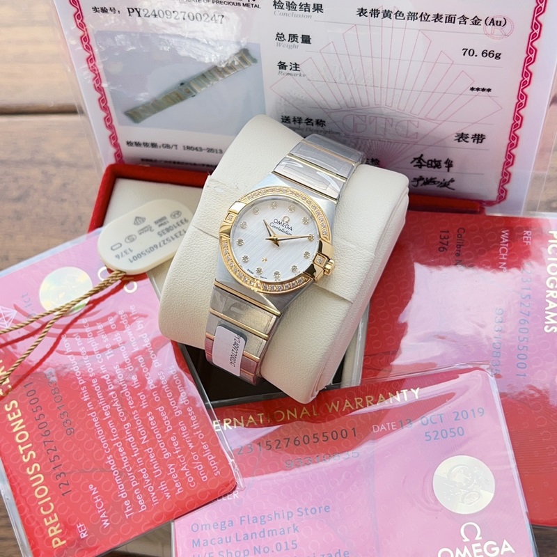 Omega Seamaster 123.15.27 Steel Gold Original Movement Premium Quality-3