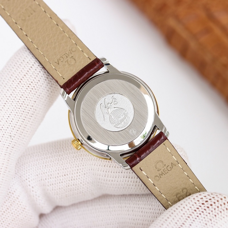 Original Omega De Ville Lady Replica Watch 27.4mm Flawless Quality-6