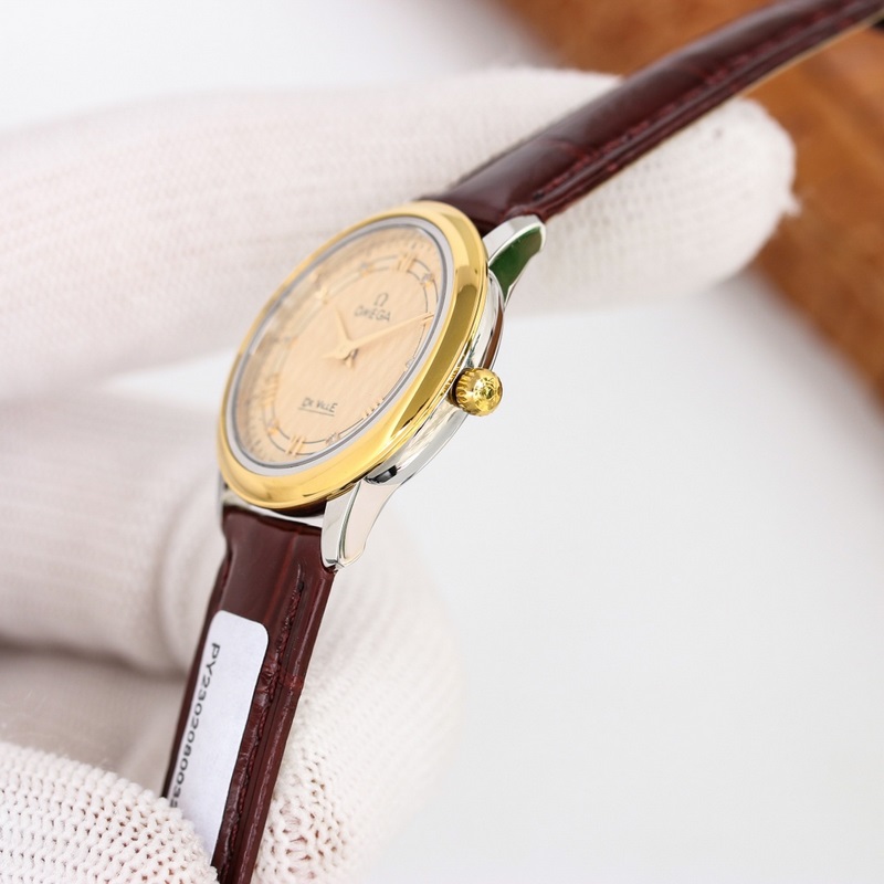 Original Omega De Ville Lady Replica Watch 27.4mm Flawless Quality-8