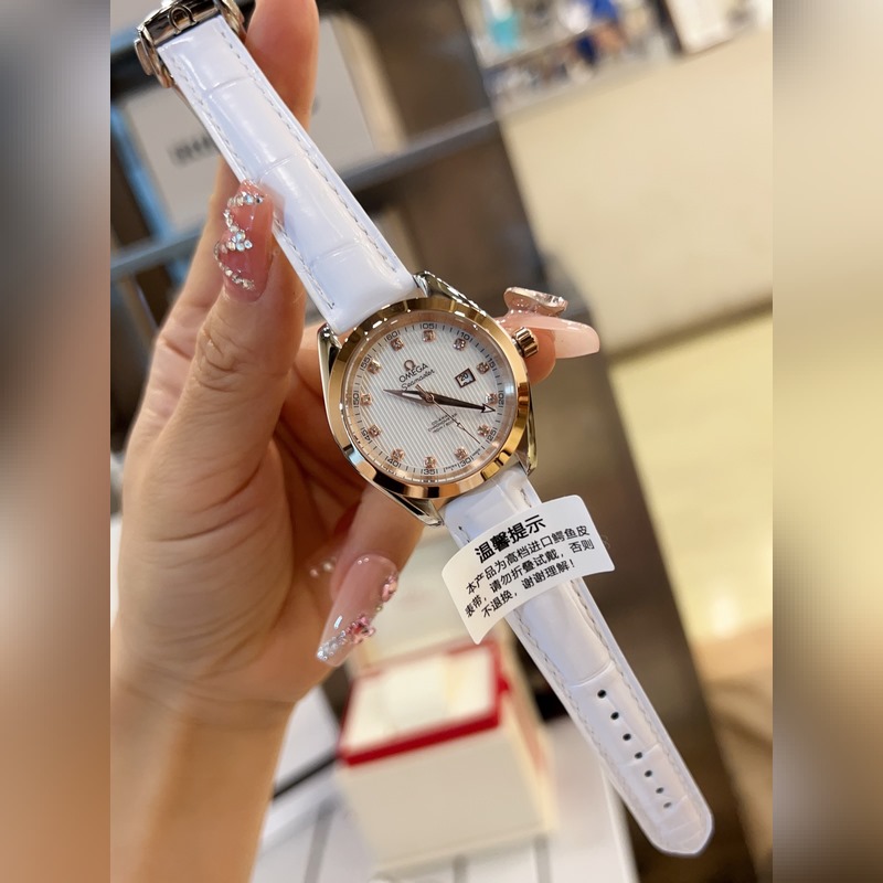 Omega Seamaster Aqua New Crocodile Skin Exclusive Release-2