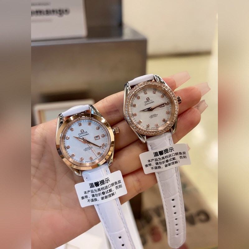 Omega Seamaster Aqua New Crocodile Skin Exclusive Release-8