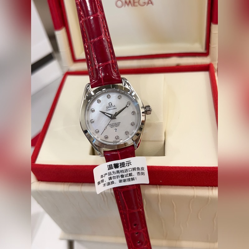 Omega Seamaster Aqua Series Crocodile Leather Exclusive Release-4