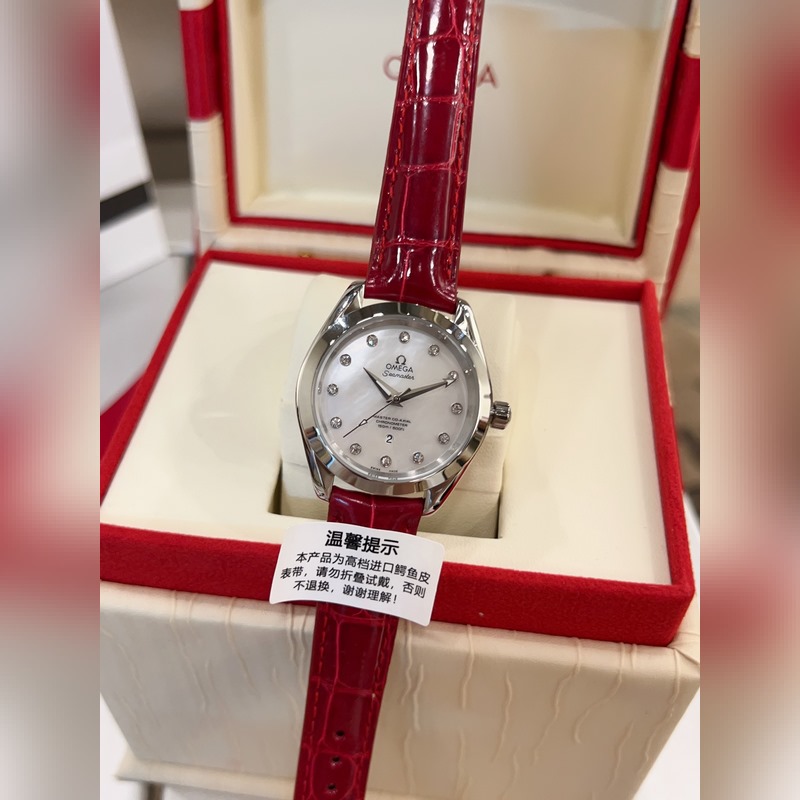 Omega Seamaster Aqua Series Crocodile Leather Exclusive Release-5