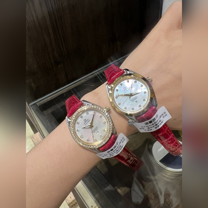 Omega Seamaster Aqua Series Exclusive New Release Premium Quality Crocodile Leather-7