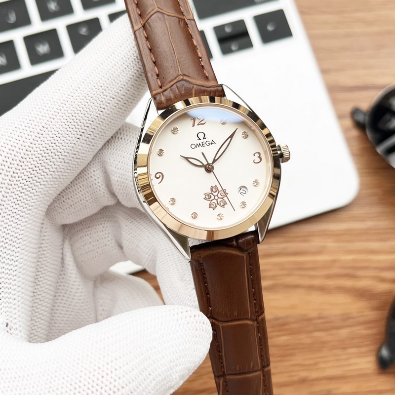 Omega Seamaster Series Women's Replica Watch Exquisite Quality Simple and Stunning Design-1