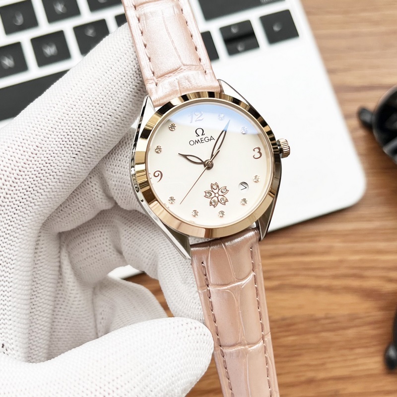 Omega Seamaster Series Women's Replica Watch Exquisite Quality Simple and Stunning Design-3