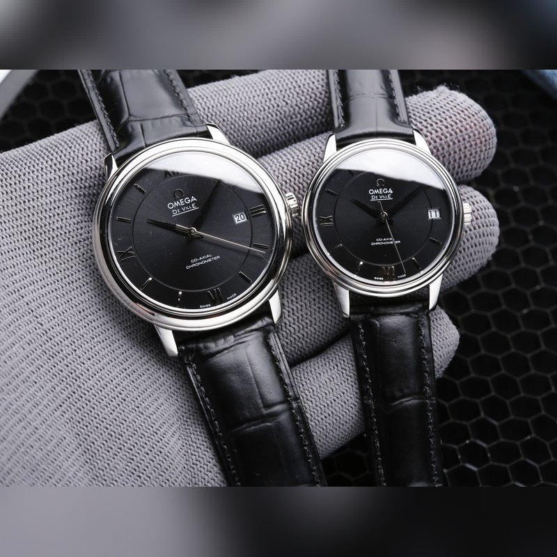 Omega Constellation Couple Replica Watch with Sunburst Dial and Sapphire Glass-3