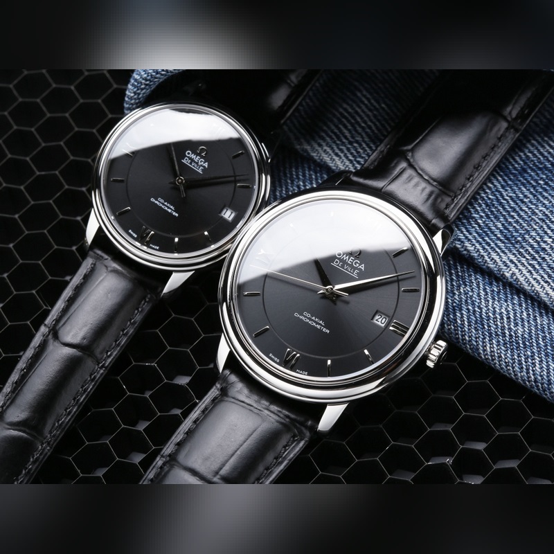 Omega Constellation Couple Replica Watch with Sunburst Dial and Sapphire Glass-4