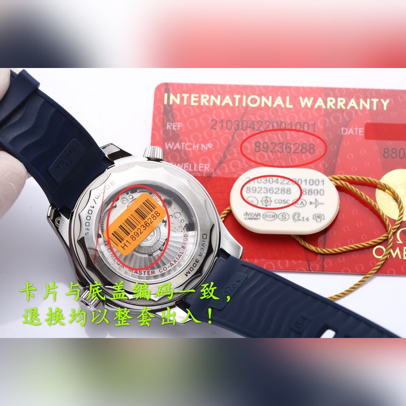 OMEGA Seamaster 300m Co-Axial Master Chronometer Replica Watch-8