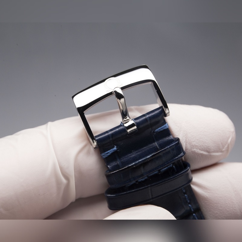 Omega De Ville Couple Replica Watch Authentic Sunburst Dial Sapphire Crystal-7