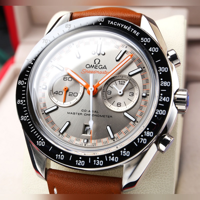 Omega Speedmaster Racing 42mm Steel Replica Watch with 904L Bracelet-3