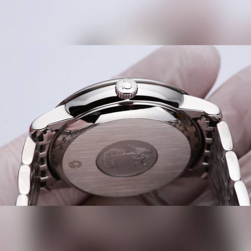 Omega De Ville Couples Replica Watch Original Sunburst Dial Authentic Quality-6