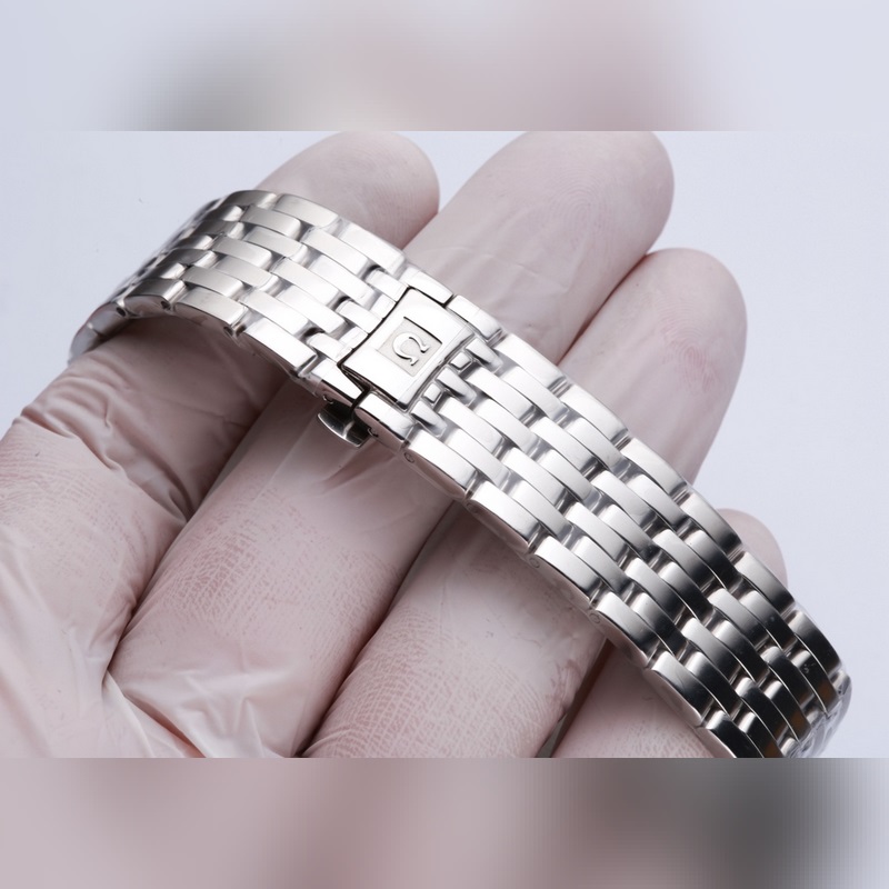 Omega De Ville Couples Replica Watch Original Sunburst Dial Authentic Quality-7