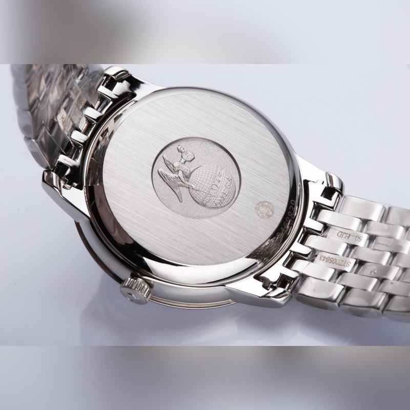 Omega De Ville Couples Replica Watch Original Sunburst Dial Authentic Quality-8