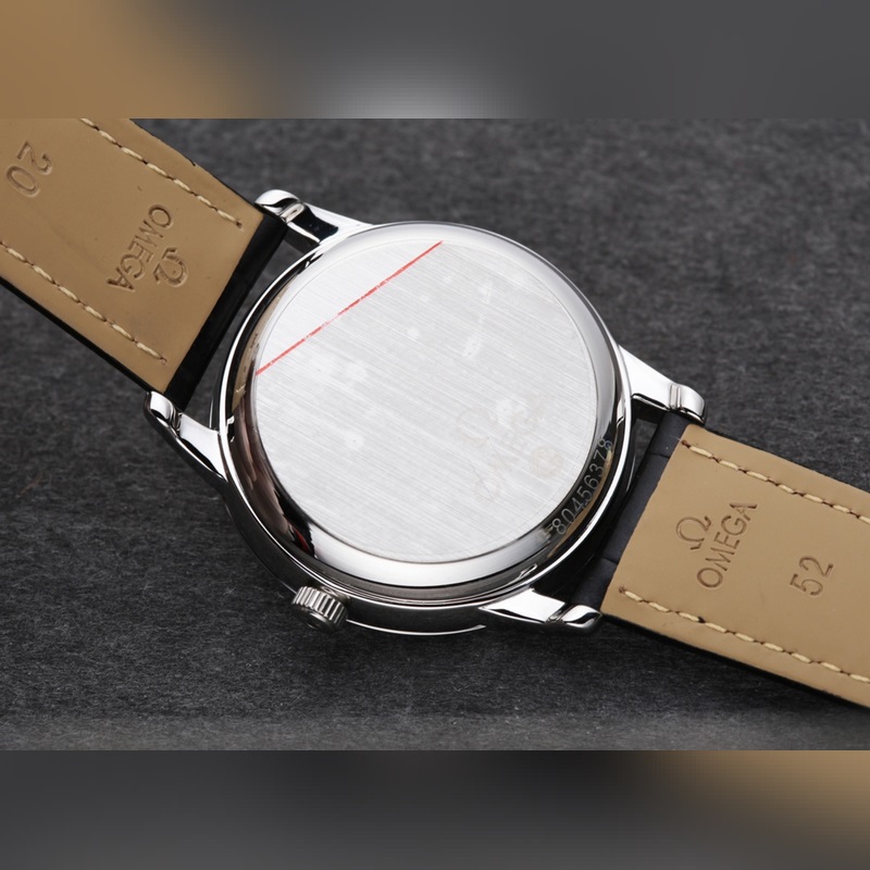 Omega De Ville 316L Stainless Steel Couple Replica Watch-8