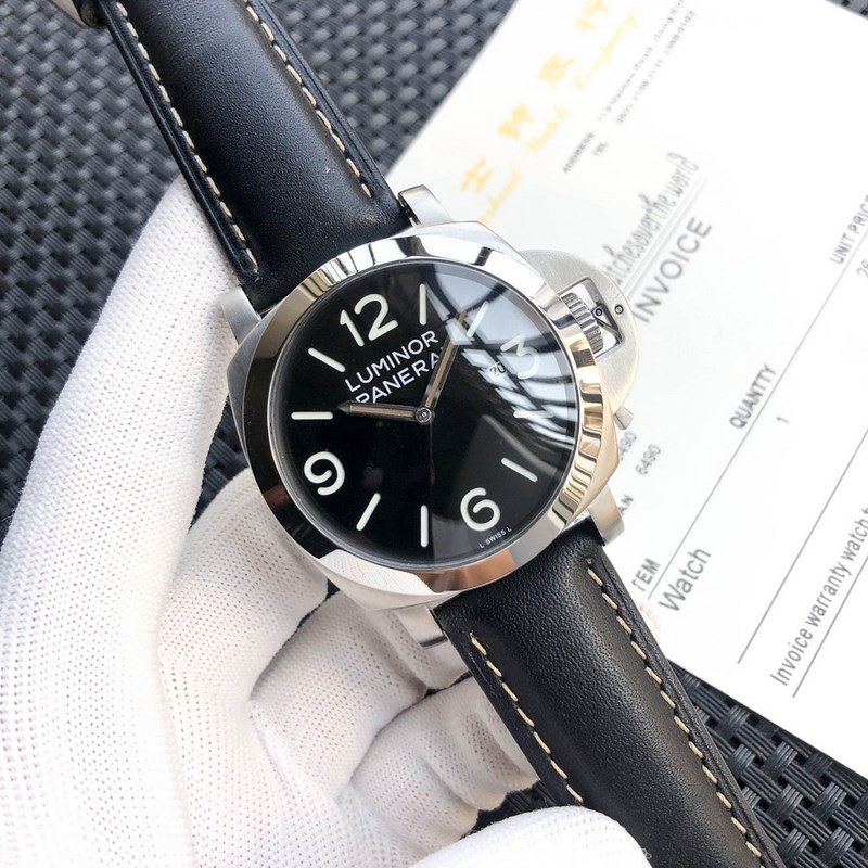 Panerai Classic Luminor Men's Replica Watch Big Three Hands Design-2