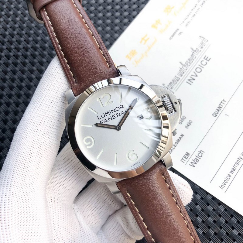 Panerai Classic Luminor Men's Replica Watch Big Three Hands Design-3